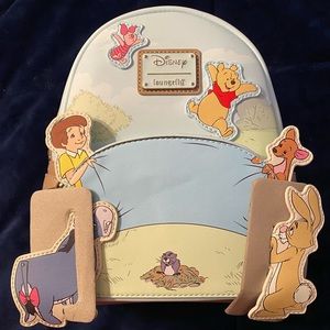 NWT Winnie the Pooh 95th Anniversary Loungefly Mini Backpack